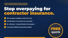 Get a free contractor insurance quote at asenainsurance.com Get a free contractor insurance quote at asenainsurance.com